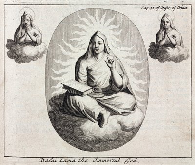 Dalajlama, Bóg Nieśmiertelny, ok. 1700 autorstwa Unbekannt