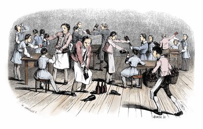 Debiut komiksu: rycina z "Nouveaux voyages en zig-zag" autorstwa Rodolphe
