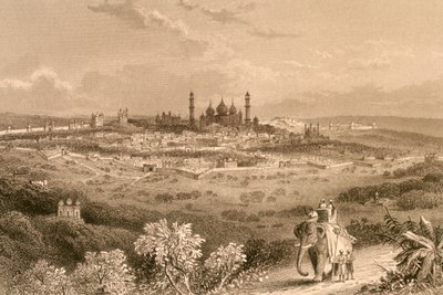 Delhi (grawerunek) autorstwa Unbekannter Künstler