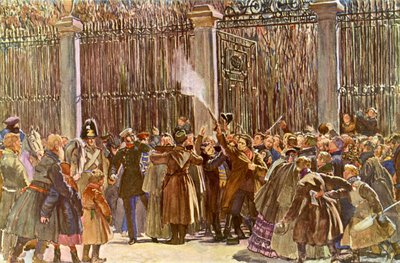 Próba zamachu na Aleksandra II podjęta przez Dmitrija Karakozowa autorstwa Unbekannter Künstler