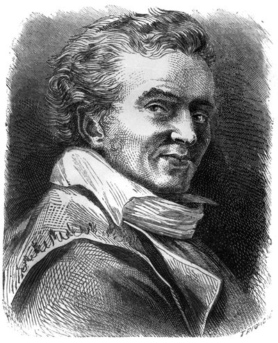 Dominique Vivant Denon (1747-1825) francuski pisarz, rytownik i administrator Luwru autorstwa Unbekannter Künstler