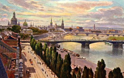 Drezno Widok na miasto autorstwa Unbekannter Künstler