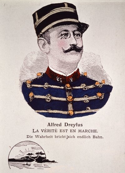 Afera Dreyfusa: prawda działa, początek XX wieku (rycina) autorstwa Unbekannter Künstler