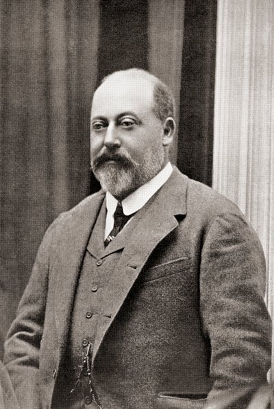 Edward VII, z Auld Znajomość Dalsze wspomnienia, wydana ok. 1929 (lito) autorstwa Unbekannt