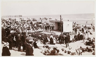 Plażowi artyści Ellisona, ok. 1910 autorstwa Unbekannt