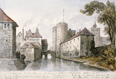 „Wejście do Canterbury” Williama Crotcha autorstwa Unbekannter Künstler