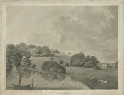 Enville Hall: grawerowanie akwatinty i [?XIX wiek] autorstwa Unbekannt