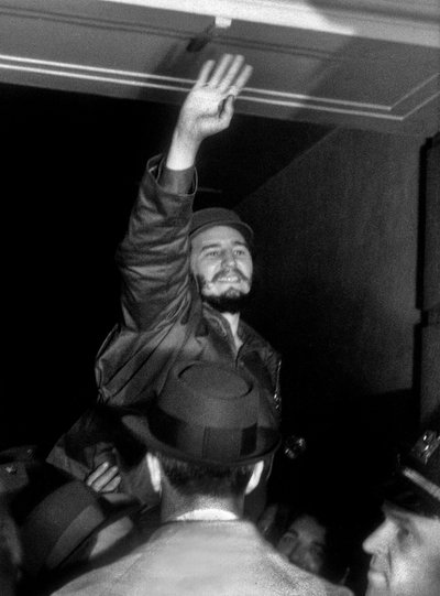 Fidel Castro w Nowym Jorku kwiecień 1959 autorstwa Unbekannt