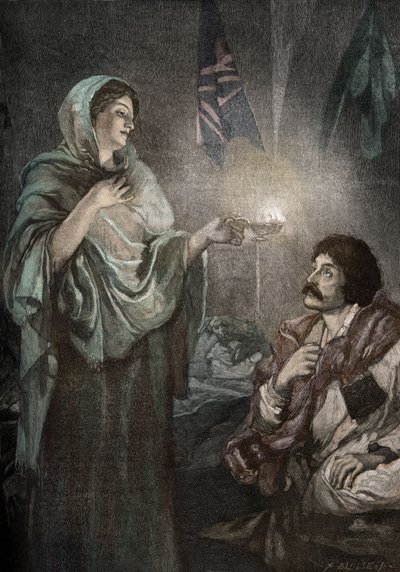 Florence Nightingale autorstwa Unbekannter Künstler