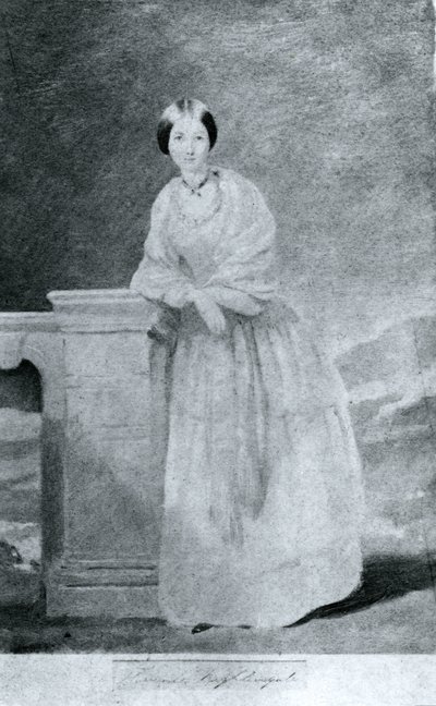 Florence Nightingale, angielska pielęgniarka i reformatorka szpitala, ok. 1860 autorstwa Unbekannt