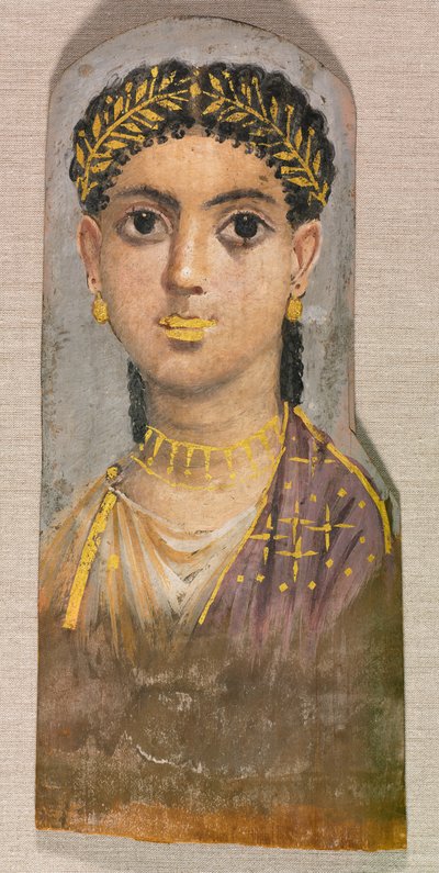 Portret pogrzebowy młodej dziewczyny, ok. 25-37 autorstwa Unbekannt
