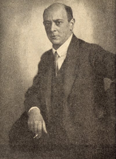 G.1134.n Arnold Schonberg (1874-1951) (zdjęcie) autorstwa Unbekannter Künstler