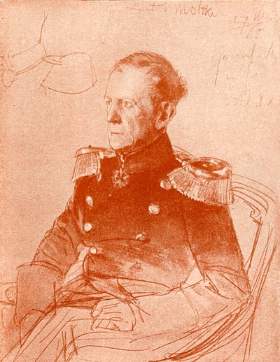Szef sztabu generalnego hrabia Helmut von Moltke autorstwa Unbekannter Künstler