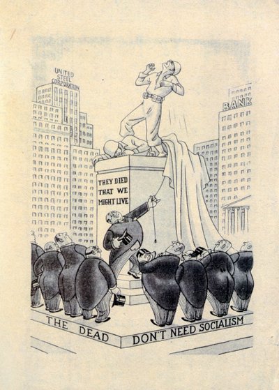 Niemiecka propaganda przeciwko żydom i biznesowi wojennemu. 1940 autorstwa Unbekannt