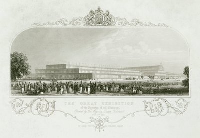 Wielka Wystawa 1851 The Crystal Palace, Londyn autorstwa Unbekannt