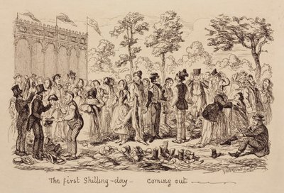 Wielka Wystawa 1851 „Pierwszy dzień szylinga – coming out” autorstwa Unbekannt