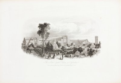 Wielka Wystawa 1851 „Nowy Kryształowy Pałac w Sydenham” autorstwa Unbekannter Künstler