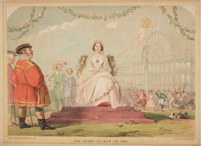 Wielka Wystawa 1851 „Królowa maja 1851” autorstwa Unbekannter Künstler