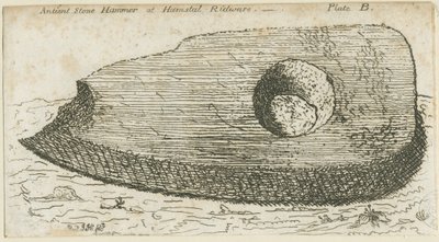 Hamstall Ridware - znalezisko archeologiczne: akwaforta i [?XVIII wiek] autorstwa Unbekannt