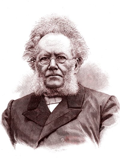 Henrik Ibsen autorstwa Unbekannter Künstler