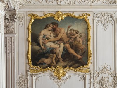 Hymen Herkulesa i Hebe. Obraz Charlesa Tremolieresa (1703-1739). Pokój księcia. Hotel de Soubise, Paryż autorstwa Unbekannt
