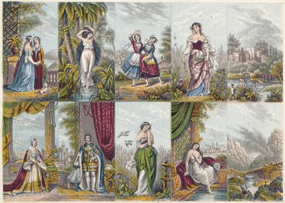 Ilustracje z 1851 r autorstwa Unbekannter Künstler