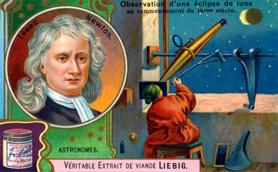 Isaac Newton autorstwa Unbekannter Künstler