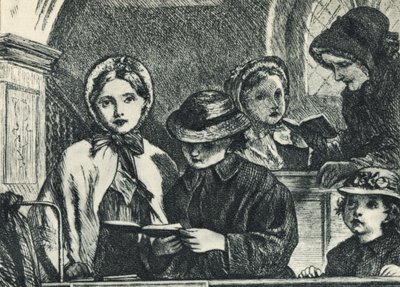 Isaac Watts - drzeworyt autorstwa Unbekannter Künstler