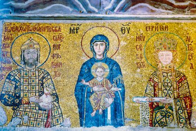 Stambuł, Turcja, Hagia Sophia lub Hagia Sophia (zdjęcie) autorstwa Unbekannt