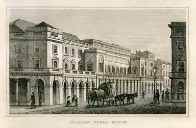 Opera Włoska, Haymarket autorstwa Unbekannt