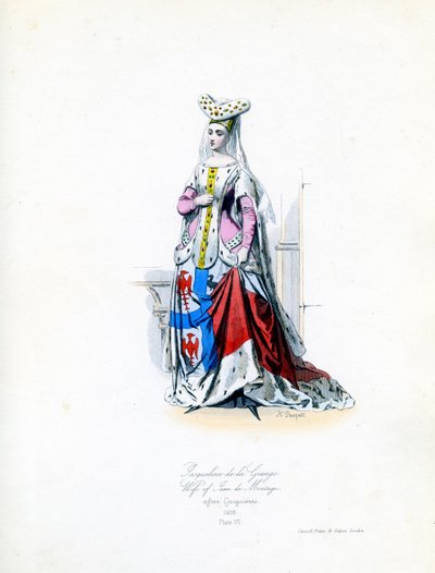 Jacqueline de la Grange autorstwa Lancelot Volders