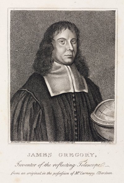 James Gregory, szkocki matematyk, ok. 1670 r autorstwa Unbekannt