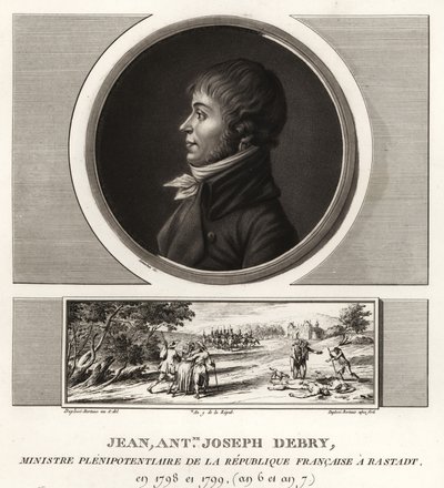 Jean Antoine Joseph Debry, Minister Pełnomocny Republiki Francuskiej, orator autorstwa Unbekannt