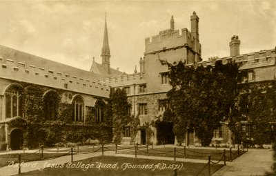 Jesus College, Oxford autorstwa Unbekannter Künstler