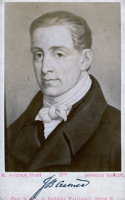 Johann Baptist Cramer autorstwa Unbekannt