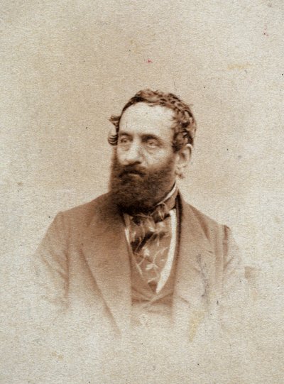 John Elliotson, brytyjski lekarz, ok. 1860 r. autorstwa Unbekannt