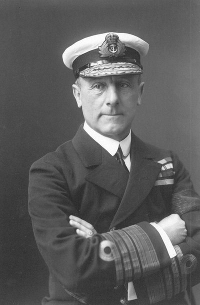 John Rushworth Jellicoe (czarno-białe zdjęcie) autorstwa Unbekannt