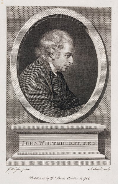 John Whitehurst, angielski zegarmistrz, ok. 1783 r. autorstwa Unbekannt