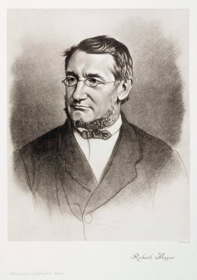 Julius Robert von Mayer, niemiecki fizyk, ok. 1870 autorstwa Unbekannt