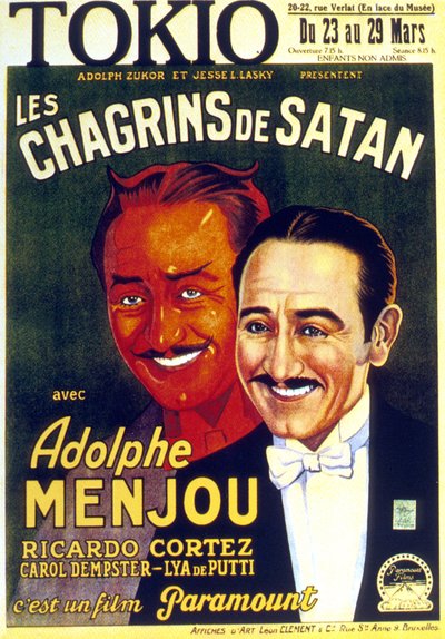 Les Sorrows de Satan The Sorrows of Satan autorstwa DWGriffith z Adolfem Menjou 1926 autorstwa Unbekannt