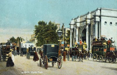 Londyn - Marble Arch, Hyde Park autorstwa Unbekannter Künstler