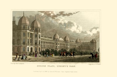 Widoki Londynu: Sussex Place, Regent