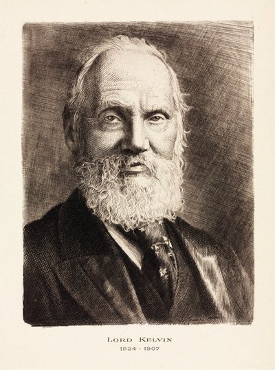 Lord Kelvin, szkocki inżynier, matematyk i fizyk, ok. 1900 autorstwa Unbekannt
