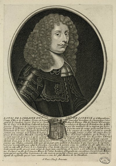 Louis de Lorraine duc de Joyeuse autorstwa Unbekannter Künstler