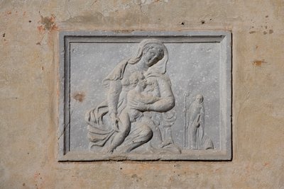 Madonna, opactwo Santa Maria del Pero, Monastier, Veneto, Włochy (zdjęcie) autorstwa Nicolas Liez