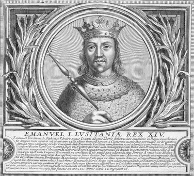 Manuel I Portugalii (lito) autorstwa Unbekannt