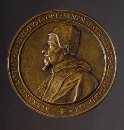 1656-1657 онд Ромыг хамарсан тахлын дурсгалд зориулсан медаль autorstwa Benjamin Baud