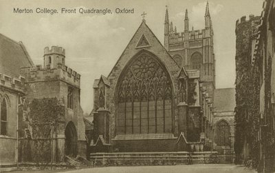 Merton College, Oxford autorstwa Unbekannter Künstler