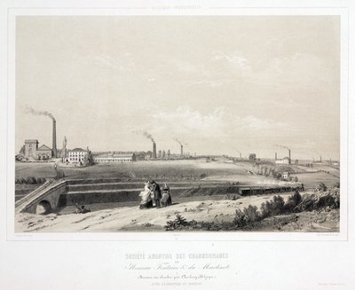 Górnictwo, Węgiel Monceau Fontaine & du Martinet Coalmining Ltd, Belgia autorstwa Unbekannt