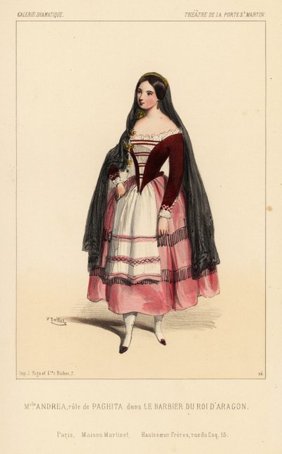 Panna Andrea i Paghita w Le Barbier du Roi d